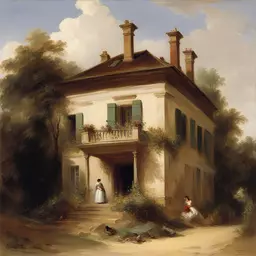a house by Franz Xaver Winterhalter