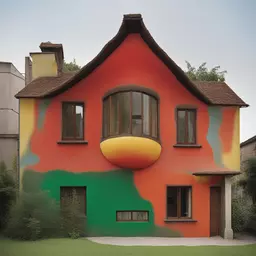 a house by Gaetano Pesce