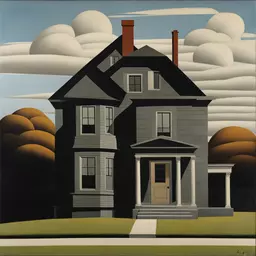a house by George Ault