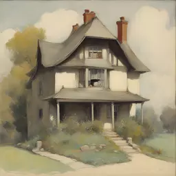 a house by George Herriman