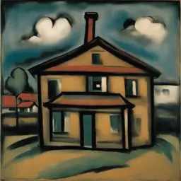 a house by Georges Rouault