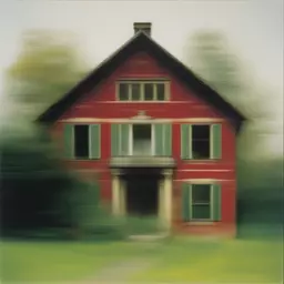 a house by Gerhard Richter