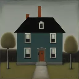 a house by Gertrude Abercrombie