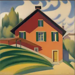 a house by Giacomo Balla