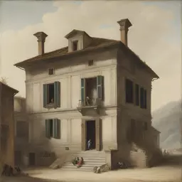 a house by Giovanni Battista Venanzi