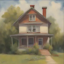 a house by Gloria Stoll Karn