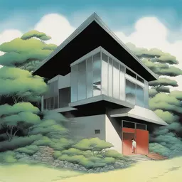 a house by Go Nagai