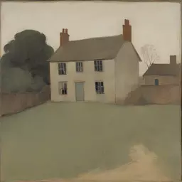 a house by Gwen John