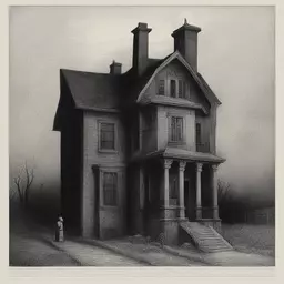 a house by H.P. Lovecraft