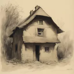 a house by Heinrich Kley