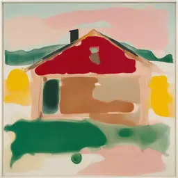 a house by Helen Frankenthaler