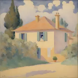 a house by Henri-Edmond Cross
