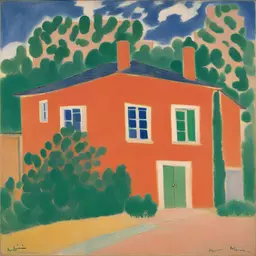 a house by Henri Matisse