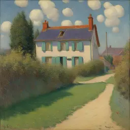 a house by Henry Moret