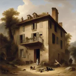 a house by Horace Vernet