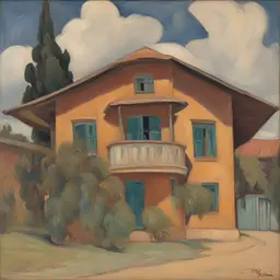 a house by Irma Stern
