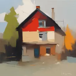 a house by Iryna Yermolova