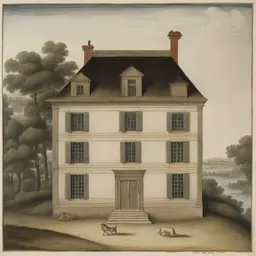 a house by Jacques Le Moyne