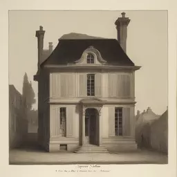 a house by Jacques Nathan-Garamond