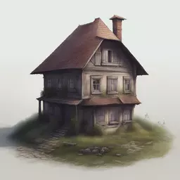 a house by Jakub Różalski