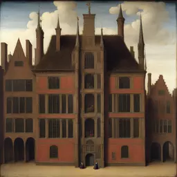 a house by Jan Van Eyck