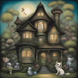 a house by Jasmine Becket-Griffith