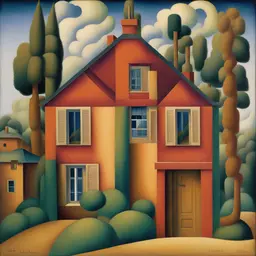 a house by Jean Metzinger
