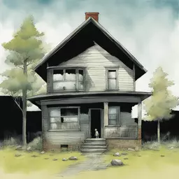a house by Jeff Lemire