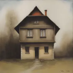 a house by Jerzy Duda-Gracz