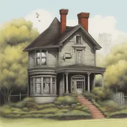 a house by Jim Davis