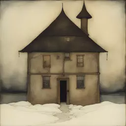 a house by John Bauer