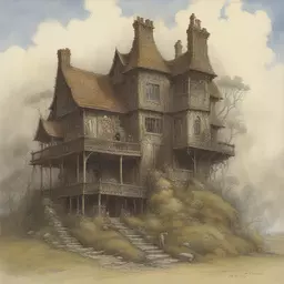 a house by John Blanche