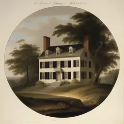 a house by John James Audubon
