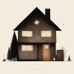 a house by Jon Klassen