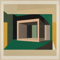 a house by Josef Albers