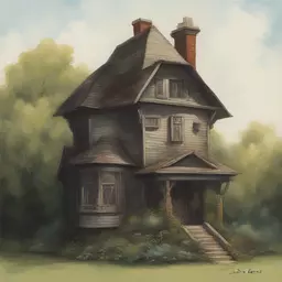 a house by Justin Gerard