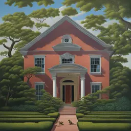a house by Kehinde Wiley