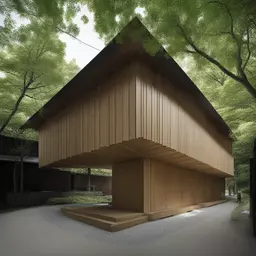 a house by Kengo Kuma