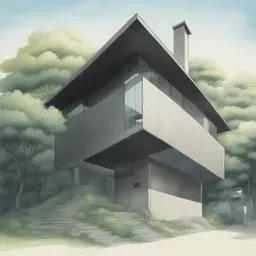a house by Kentaro Miura