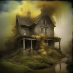 a house by Kim Keever