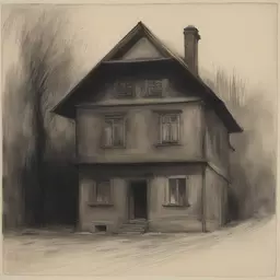 a house by Käthe Kollwitz