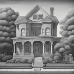 a house by Laurie Lipton