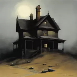 a house by Les Edwards