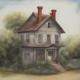 a house by Leticia Gillett