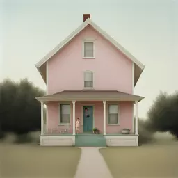 a house by Loretta Lux