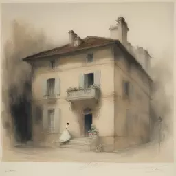 a house by Louis Icart