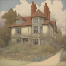 a house by Louis Rhead