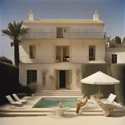 a house by Louise Dahl-Wolfe