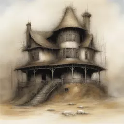 a house by Luis Royo