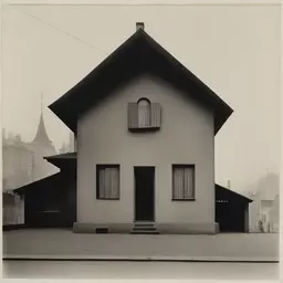 a house by Man Ray